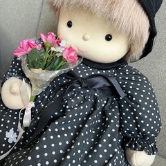 動く人形の画像