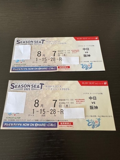 バンテリドーム　阪神戦