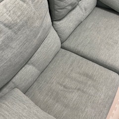 ニトリ　ソファ　2人がけ　ソファーの画像