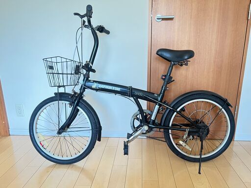キャプテンスタッグ　折り畳み自転車　中古　大阪引き取りのみ キャプテンスタッグ 折り畳み自転車 中古 大阪引き取りのみ