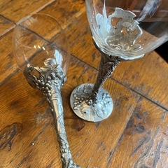 【美品】SEAGULL pewter ペアグラスの画像