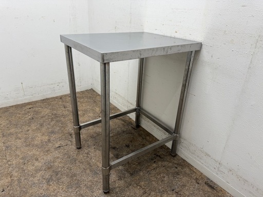 ステンレス　業務用　作業台　厨房　飲食店　W５００ｘＤ6００ｘH８００ｍｍ