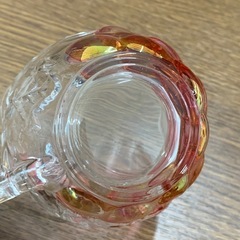美原店 ガラス製 グレープティーセット　ティーカップ ぶどう ガラス細工の画像