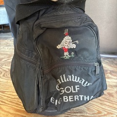 訳あり低価格💥キャディバッグ⛳️Callaway⭐️GOLFBIGBERTHA ブラック黒ゴルフバッグゴルフの画像