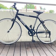 GRAPHIS(グラフィス) クロスバイク アルミフレーム 26インチ 6段変速
