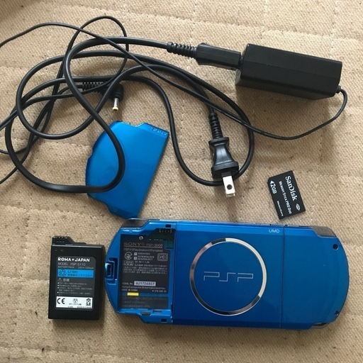 PSP3000 ブルー 2台 送料無料 SONY PSP 3000 ブラック ブルー 2台