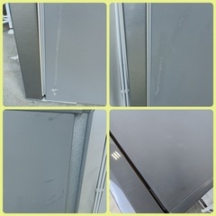 [八5931]  AQUA　アクア　2019年製　ノンフロン冷凍冷蔵庫　126L   AQR-13H(S) 形　※欠品箇所あり（右側脚ネジ）の画像