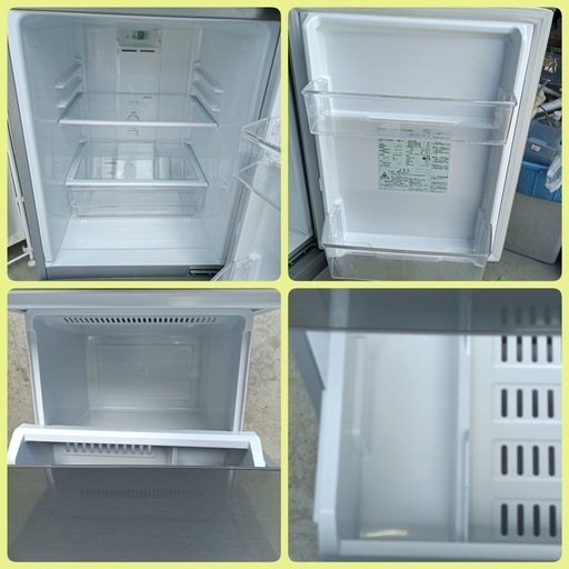 八5931] AQUA アクア 2019年製 ノンフロン冷凍冷蔵庫 126L AQR-13H(S) 形 ※