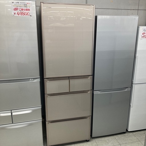⭐︎6ヶ月保証⭐︎日立 401L5ドア冷蔵庫2018年製R-S4000HL (ある
