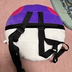 ポケットモンスター　めちゃでか　ぬいぐるみ　リュック　マスターボールの画像