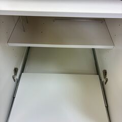 【ジャングルジャングル深井店】★キッチンカウンター 白 ホワイト キッチン家具 家具 クリーニング済 堺市（中区 堺区 東区 西区 南区 北区）和泉市 河内長野市 富田林市 松原市 狭山市 深井 【FU2535】の画像