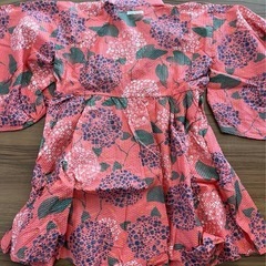 【未使用・タグ付】子供浴衣130サイズの画像