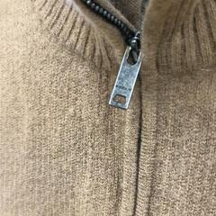 0802-258 BURBERRY　LONDON　ハーフジップウールニット　Мの画像