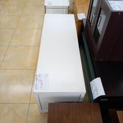 値下げしました。リユースのサカイ太田店★ジモティ割あり★  テレビ台 ホワイト H44×D40×W117 クリーニング済み OJ10315の画像