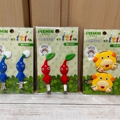 新品未使用 ピクミン ヘアピン3点セット クレーンゲーム獲得品❁¨̮