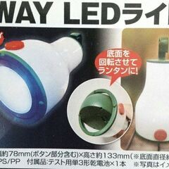 2way LEDライトの画像