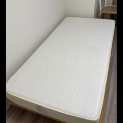 無印　シングルマットレスの画像