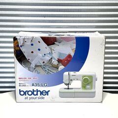 店頭引き渡し 中古 brothe ブラザー 電子ミシン ELU52シリーズ A35-LG 動作確認済みの画像