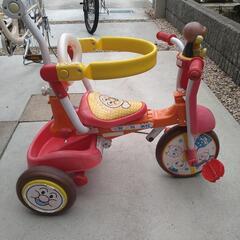 アンパンマン　折りたたみ三輪車　オールインワンの画像