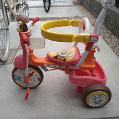 アンパンマン　折りたたみ三輪車　オールインワンの画像