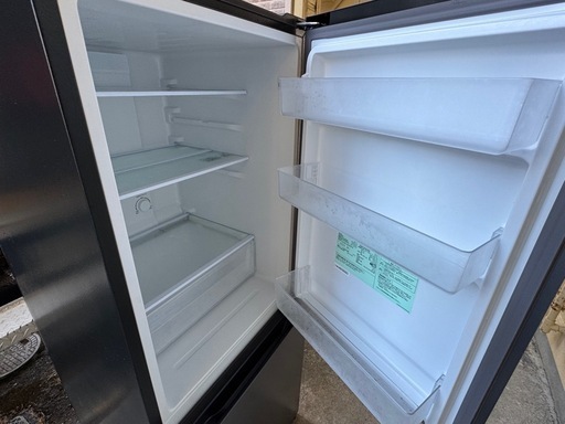 y【美品】AQR-20P (W) ノンフロン冷凍庫 2024年製 AQUA 冷凍冷蔵庫