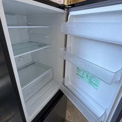 y【美品】AQR-20P (W) ノンフロン冷凍庫 2024年製 AQUA 冷凍冷蔵庫 アクア 200L 2枚ドア 右開き 新生活 一人暮らし