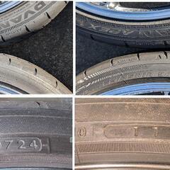 ENKEI エンケイ レーシング GTC02 18インチ＆ ADVAN APEX アドバン アペックス 　４本セットF8.5J 43 112 235/40R18、R9.5J 45 112 255/35R18の画像