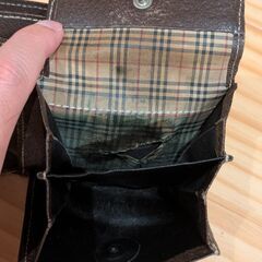 【ヴィンテージ】 BURBERRY(バーバリー) メンズ 二つ折り財布の画像