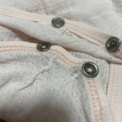 70〜80cm肌着メッシュロンパースの画像