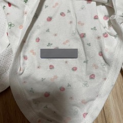 70〜80cm肌着メッシュロンパースの画像