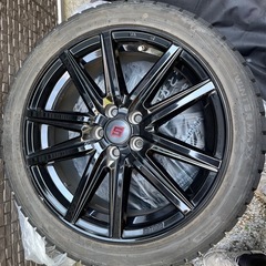 プリウス　86  カローラ系等　215/45R17 スタッドレス　アルミホイール　セットの画像