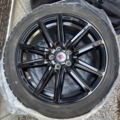 プリウス　86  カローラ系等　215/45R17 スタッドレス　アルミホイール　セットの画像