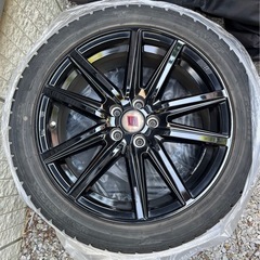 プリウス　86  カローラ系等　215/45R17 スタッドレス　アルミホイール　セットの画像
