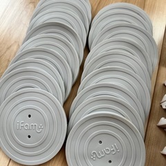 ifam（アイファム）バーチ birch ベビーサークルドア付10枚とウォーターロック4個セットの画像