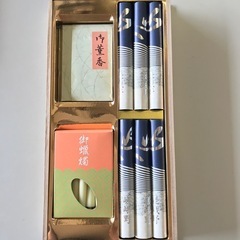 ろうそくお香セット①の画像