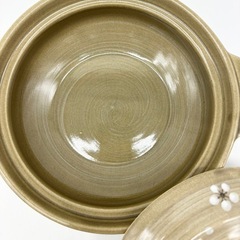 値下げ↓未使用◆一人用土鍋◆約22×19×11cmの画像