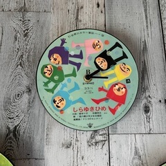 童謡レコードリメイク時計の画像