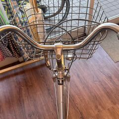 中古整備品　試乗できます　26インチオートライト、6段変速付き自転車の画像