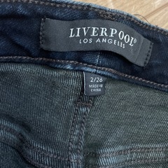 LIVERPOOL ダークデニム ジーンズ 2/26の画像