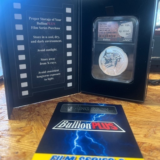 ※大幅値下げ※【アンティーク】Star Wars鑑定品 1oz silver coin