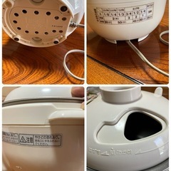 おかゆ(茹で卵)製造器の画像