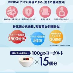 ★新品未開封★【生きた乳酸菌 酪酸菌配合】 ビフィラル 乳酸菌 ビフィズス菌 酪酸菌 国内製造の画像