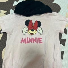 ミニーちゃんベビー服の画像