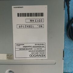 ケンウッドナビ MDV-L500 中古の画像