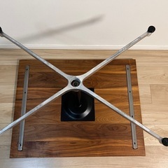greeniche cafe table 無垢ウォールナット　カフェテーブルの画像