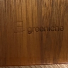 greeniche cafe table 無垢ウォールナット　カフェテーブルの画像