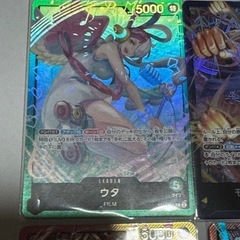 ワンピースカード　セット　ルフィ　サボ　ウタの画像