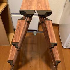 木目調 脚立 踏み台  ウッディーステップの画像