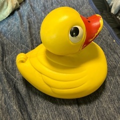 アヒル アメリカ品 ソフビ レトロの画像