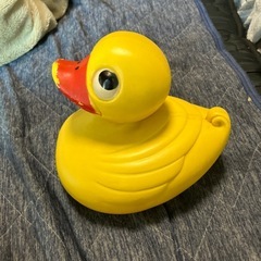 アヒル アメリカ品 ソフビ レトロの画像